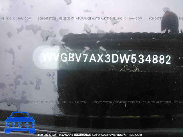 2013 Volkswagen Tiguan S/SE/SEL WVGBV7AX3DW534882 image 8