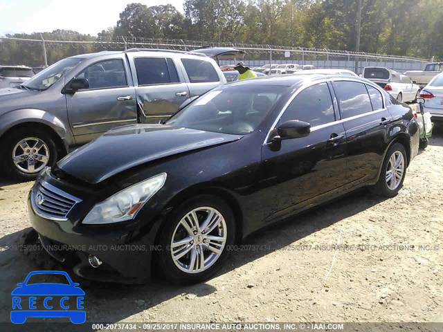 2011 Infiniti G25 JN1DV6AP6BM830062 image 1