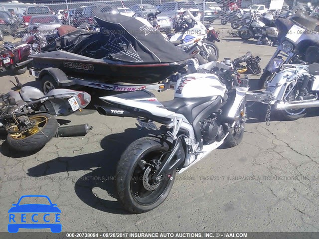 2007 Honda CBR600 JH2PC40147M000812 image 3