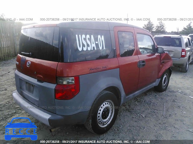 2004 Honda Element LX 5J6YH28334L022269 зображення 3