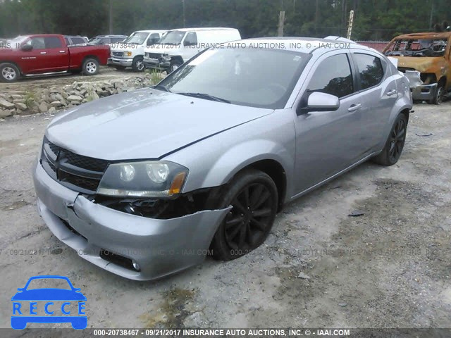 2013 Dodge Avenger 1C3CDZCB8DN633734 Bild 1