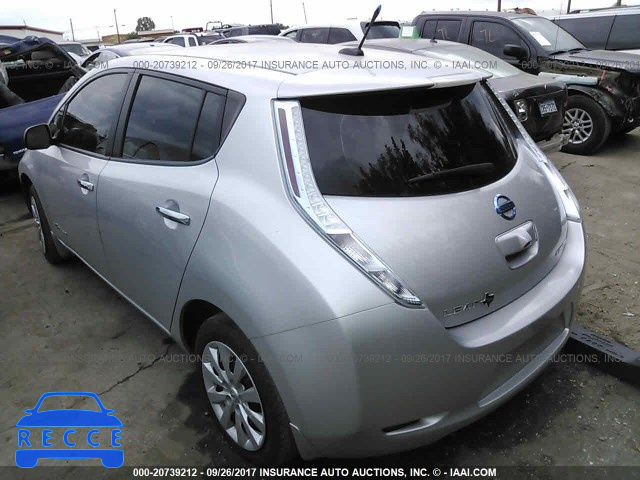 2014 Nissan Leaf S/SV/SL 1N4AZ0CP2EC333735 Bild 2