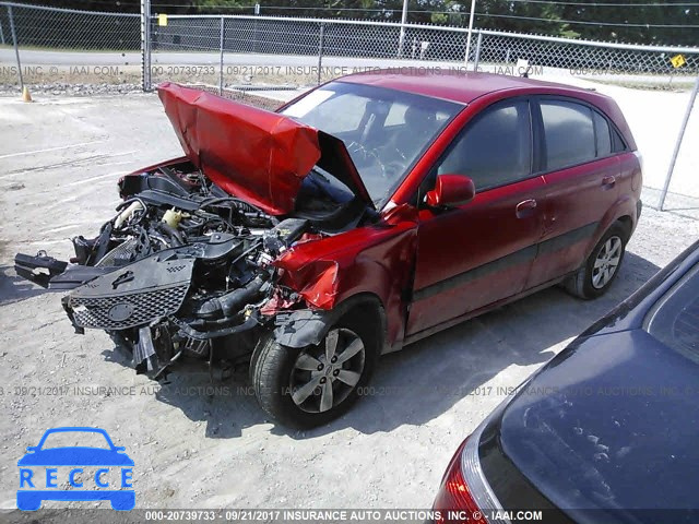 2008 KIA RIO KNADE163286349368 image 1