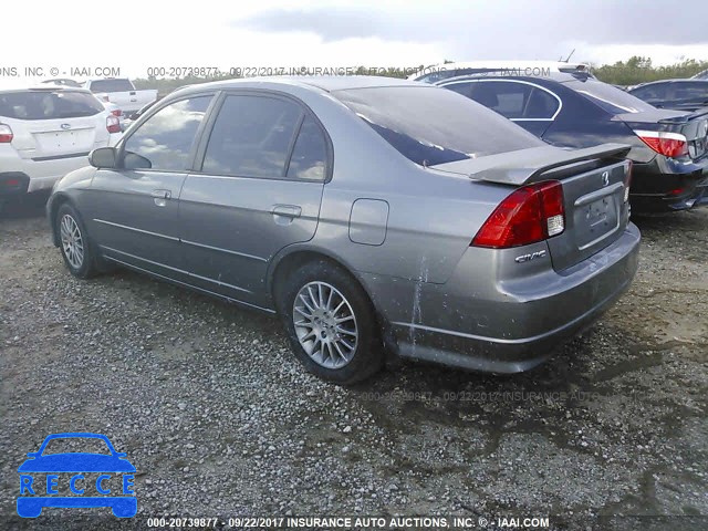 2005 Honda Civic 1HGES26775L008846 image 2