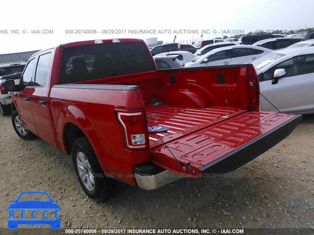 2016 Ford F150 SUPERCREW 1FTEW1CP2GKD09504 image 2