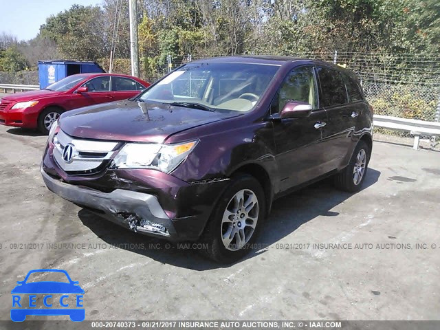 2008 Acura MDX 2HNYD28278H537622 image 1