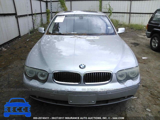 2005 BMW 745 LI WBAGN63535DS57922 зображення 5