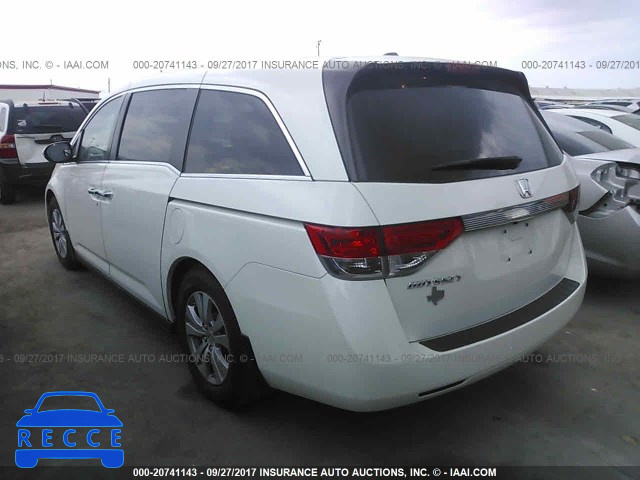 2014 Honda Odyssey EXL 5FNRL5H62EB129080 image 2