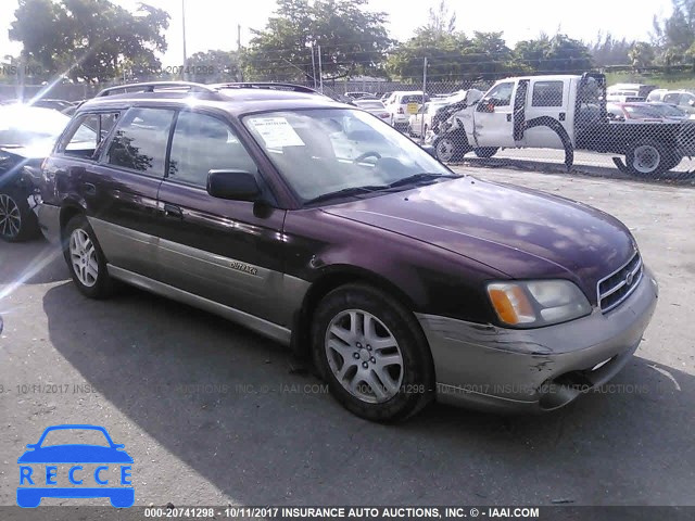 2001 SUBARU LEGACY OUTBACK AWP 4S3BH675217609444 image 0