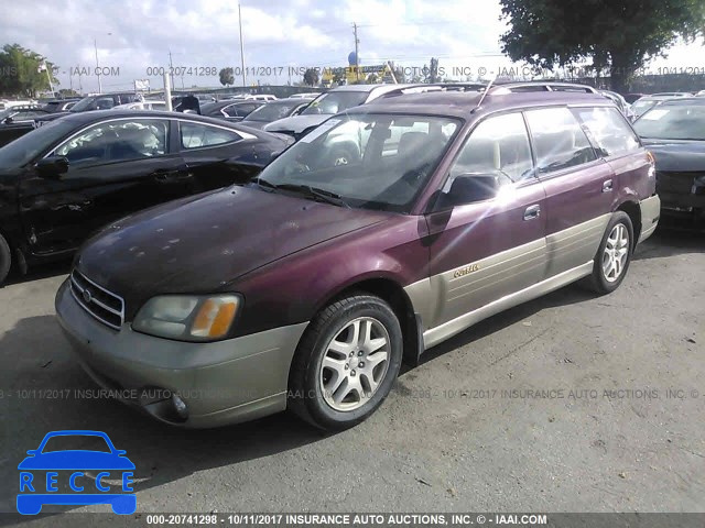 2001 SUBARU LEGACY OUTBACK AWP 4S3BH675217609444 image 1