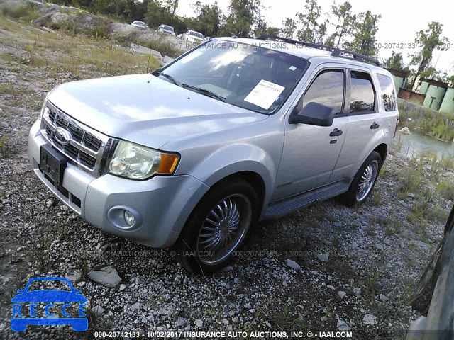 2008 Ford Escape 1FMCU03158KE38675 зображення 1