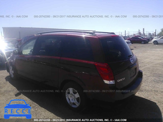 2006 Nissan Quest S/SE/SL 5N1BV28U06N121518 image 2