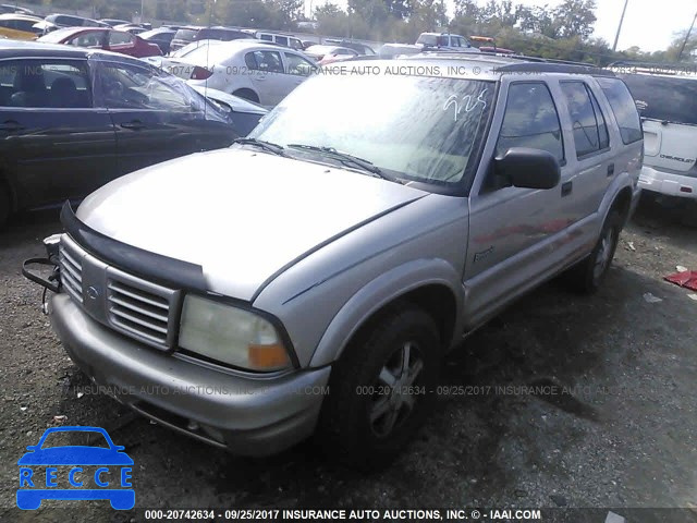 2001 Oldsmobile Bravada 1GHDT13W012103837 image 1