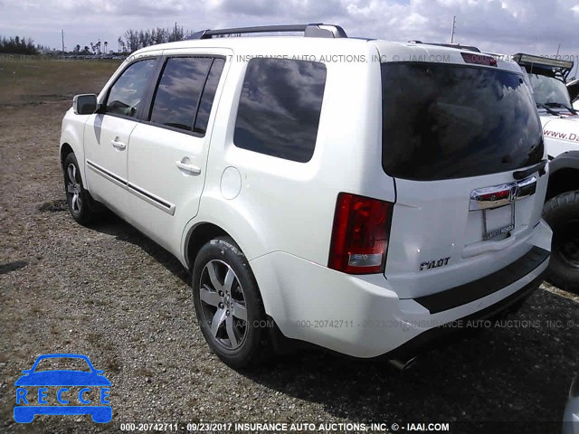 2013 Honda Pilot 5FNYF3H98DB004651 image 2