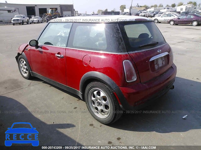 2005 Mini Cooper WMWRC33445TJ64272 image 2