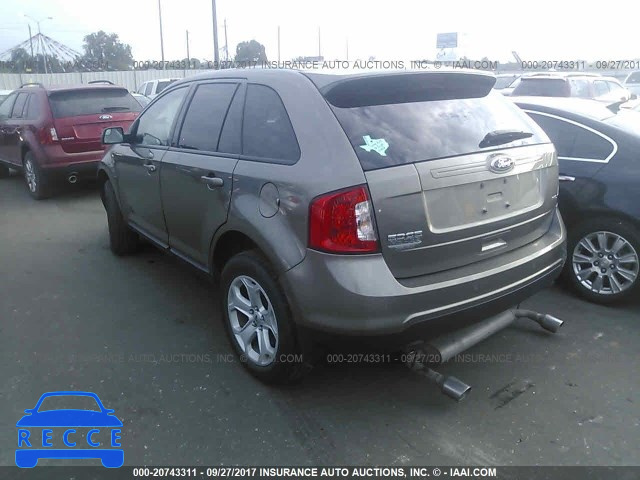 2014 Ford Edge SEL 2FMDK3JC0EBA62070 зображення 2