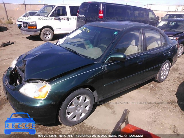 2002 HONDA CIVIC 2HGES26772H515531 image 1