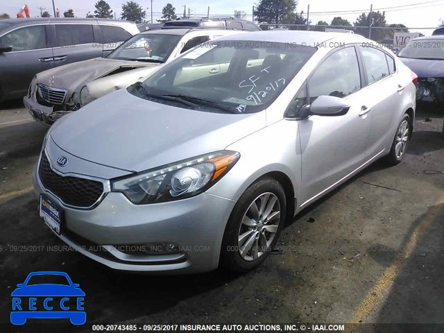 2014 KIA Forte KNAFX4A86E5077108 зображення 1