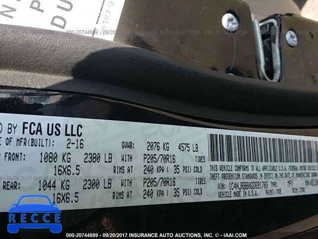 2016 Jeep Patriot 1C4NJRBB0GD691703 image 8