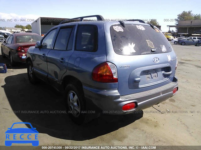 2003 HYUNDAI SANTA FE KM8SB12B83U386733 image 2