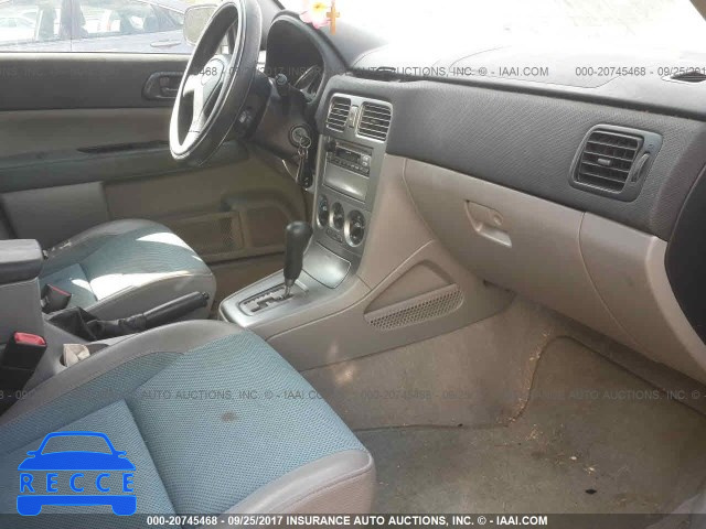 2005 Subaru Forester JF1SG63695H715669 image 4