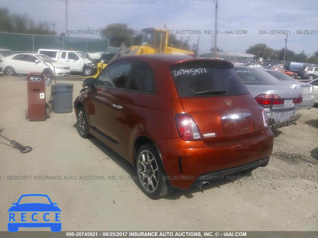 2013 Fiat 500 SPORT 3C3CFFHH3DT553991 Bild 2