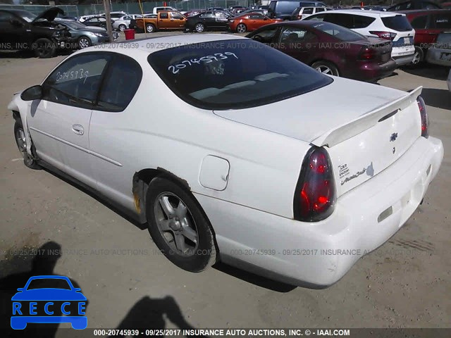 2003 Chevrolet Monte Carlo LS 2G1WW12E839342886 зображення 2