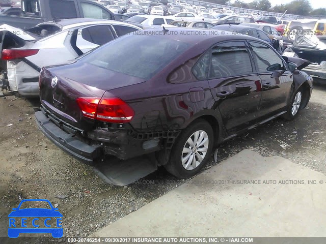 2013 Volkswagen Passat S 1VWAH7A3XDC052641 зображення 3