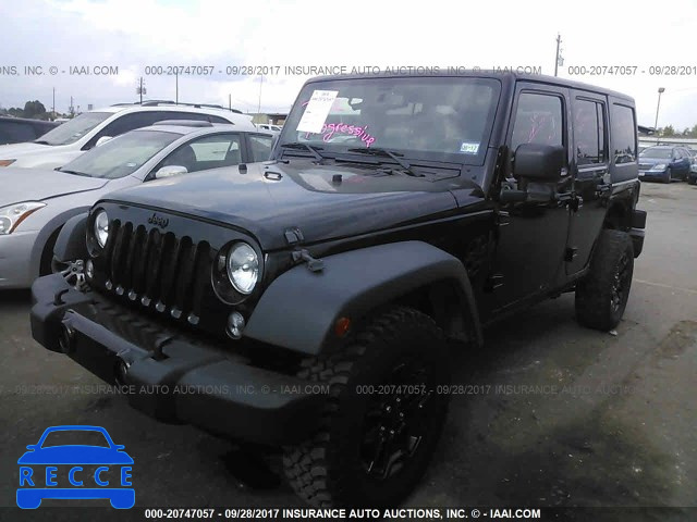 2014 Jeep Wrangler Unlimited SPORT 1C4BJWDG4EL220117 image 1