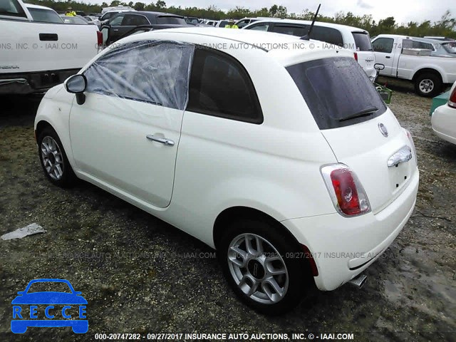 2012 Fiat 500 3C3CFFAR1CT365102 зображення 2