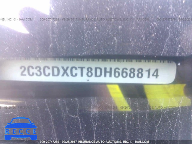 2013 Dodge Charger 2C3CDXCT8DH668814 зображення 8