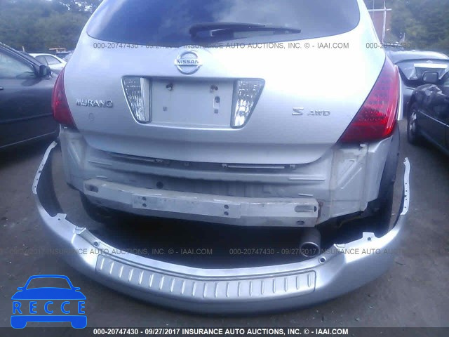 2006 Nissan Murano JN8AZ08W56W506954 Bild 5