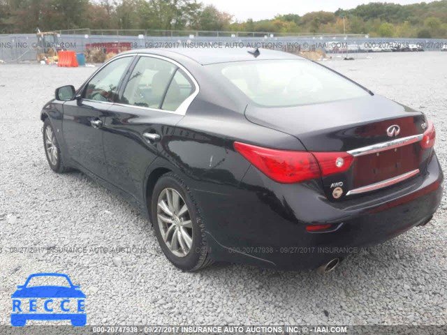 2014 INFINITI Q50 PREMIUM/SPORT JN1BV7AR1EM692837 image 2