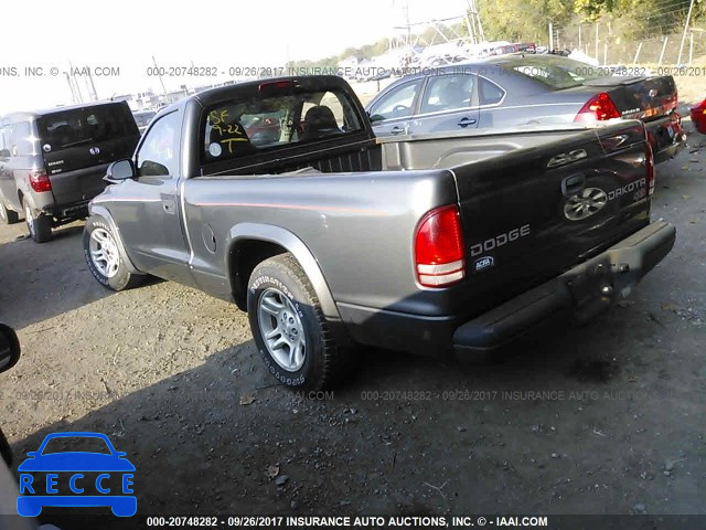 2003 Dodge Dakota SXT 1D7FL16XX3S160414 зображення 2