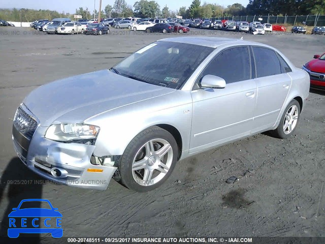 2007 Audi A4 2.0T QUATTRO WAUDF78E67A091592 Bild 1