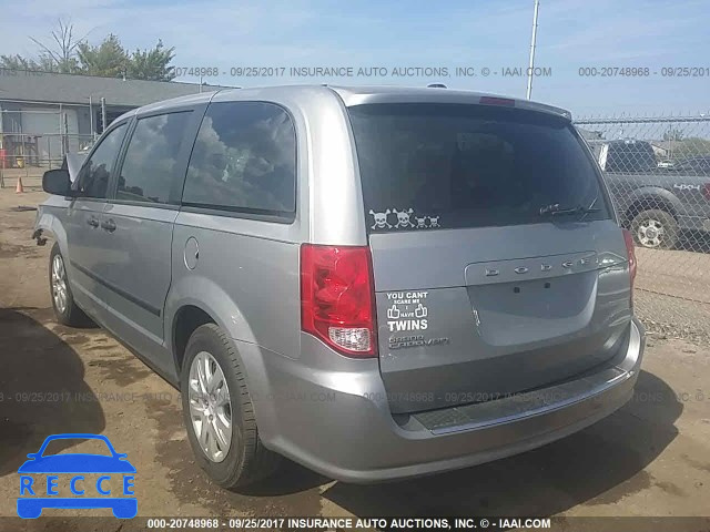 2014 Dodge Grand Caravan SE 2C4RDGBGXER458737 image 2
