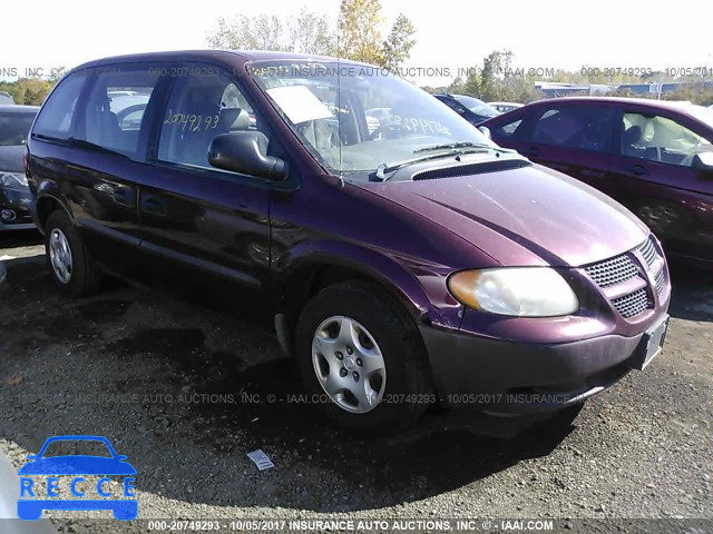 2002 Dodge Caravan 1B4GP25B92B730879 зображення 0