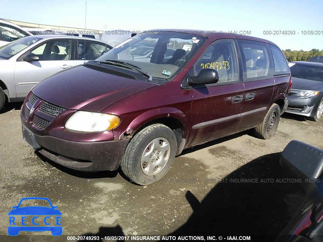 2002 Dodge Caravan 1B4GP25B92B730879 image 1