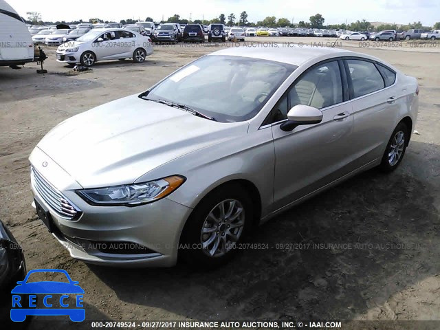 2017 FORD FUSION 3FA6P0G73HR241531 Bild 1