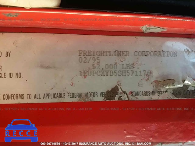 1995 FREIGHTLINER FLD FLD120 1FUPCXYB5SH571176 image 9