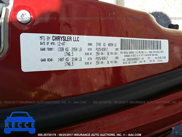 2008 Dodge Grand Caravan 2D8HN54X48R682571 image 8