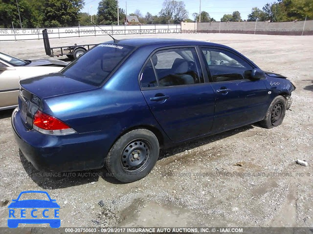 2005 MITSUBISHI LANCER JA3AJ26EX5U027334 image 3