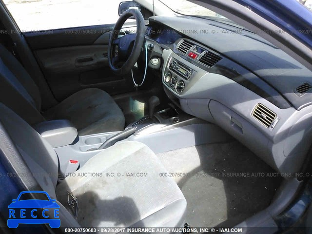 2005 MITSUBISHI LANCER JA3AJ26EX5U027334 image 4