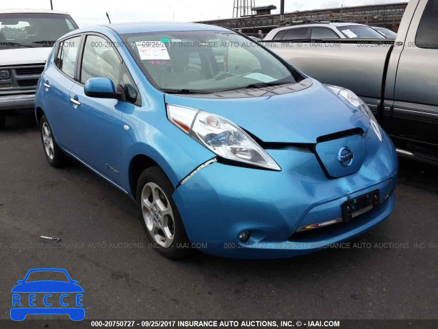 2012 Nissan Leaf JN1AZ0CP0CT022878 зображення 0