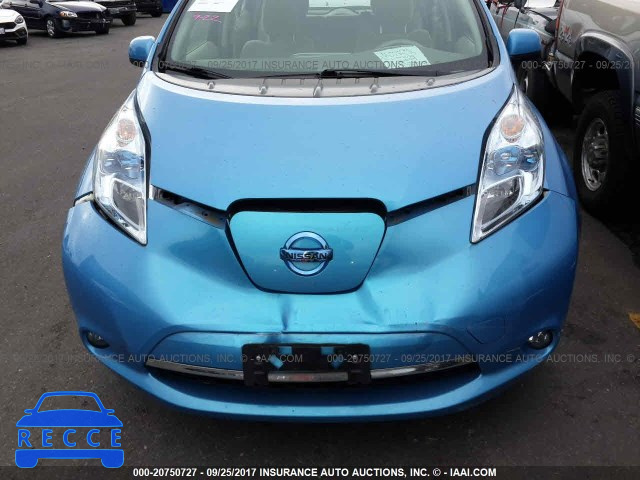 2012 Nissan Leaf JN1AZ0CP0CT022878 зображення 5