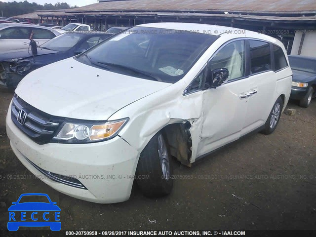 2014 Honda Odyssey 5FNRL5H45EB046385 зображення 1