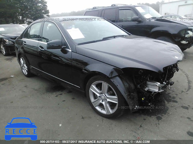 2011 MERCEDES-BENZ C WDDGF8BB7BR158768 image 0