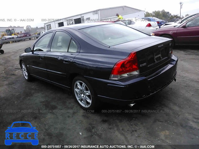 2006 VOLVO S60 2.5T YV1RS592962518599 image 2