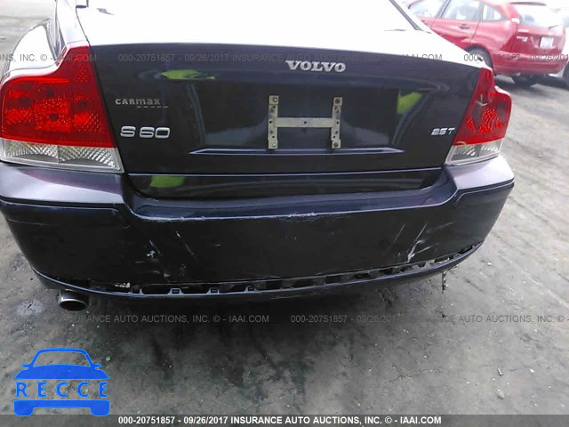 2006 VOLVO S60 2.5T YV1RS592962518599 image 5