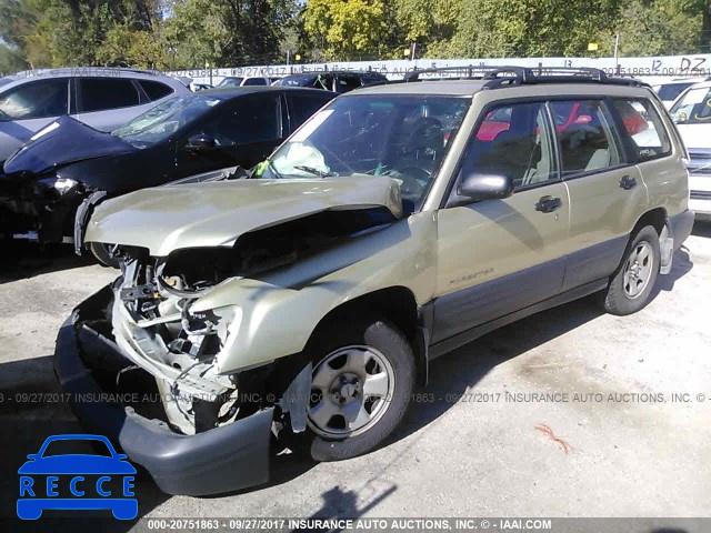 2001 Subaru Forester L JF1SF63511H703195 Bild 1